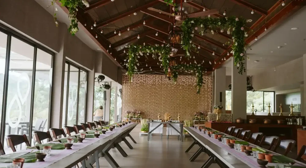 Niraamaya Retreats Samroha in Athirappilly, Thrissur for destination wedding