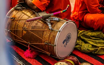 wedding entry ideas : Traditional Procession with Dhol and Band