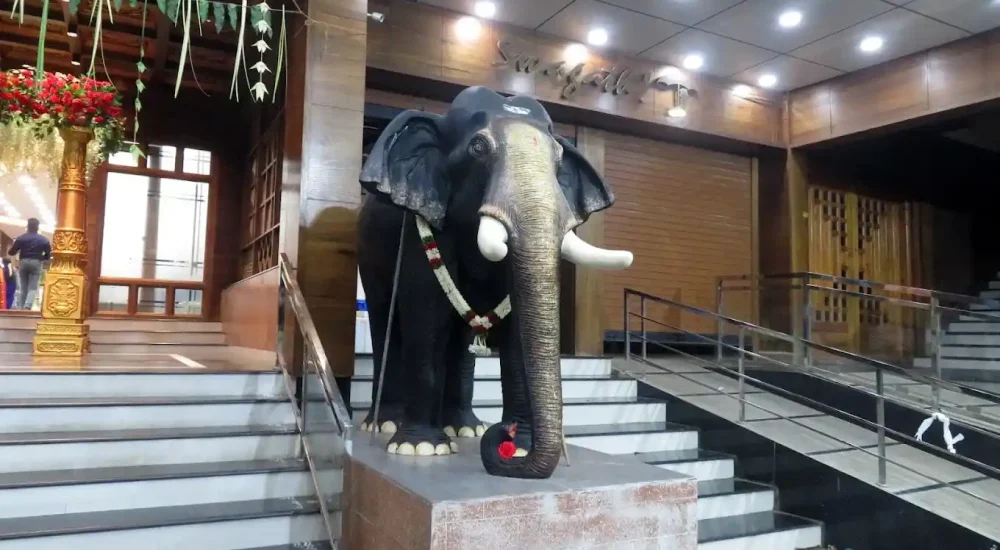 Swagath Kalyana Mandapam in Olavakode, Palakkad outdoor for wedding