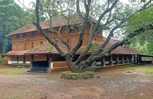 Kakkattu Mana in Chathanur, Pattambi, Palakkad outdoor for wedding