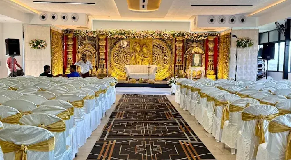 KML Philips pavilion in Ramamangalam, Kochi indoor for weding